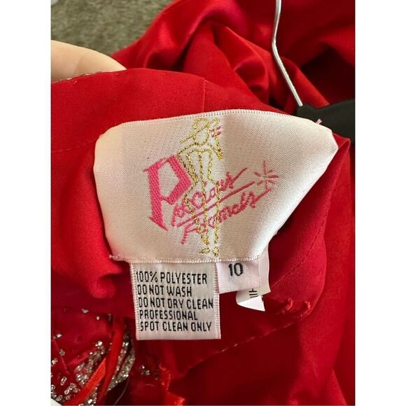 NWT Precious Formals Beaded Sequined Evening Prom Gown Dress Ball Gown Sz 10 - Picture 3 of 14